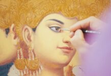 Nrsimhadeva Paintings For TOVP: Sacred Art Coming Alive
