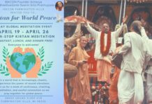Kirtan Festival For World Peace: Can Harinam Heal?