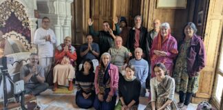 H.G. Brajsundar Das Visits New Mayapur France