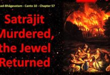 Srimad Bhagavatam | Canto 10 Chapter 57 | Saträjit Murdered, the Jewel Returned