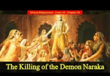 Srimad Bhagavatam | Canto 10 Chapter 59 | The Killing of the Demon Naraka