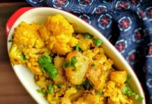 Alu Phul Gobhi Paneer Sabji